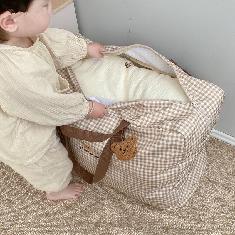 Baby Clothing Quilt - Bolsa de Armazenamento de Tecido de