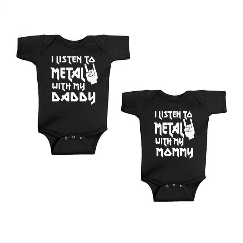 Baby Clothing Brands - Body de metal com meu pai