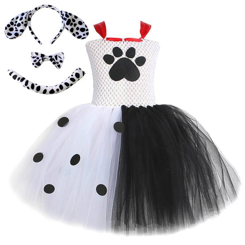 Baby Clothing Discount - Vestido Tutu de Cão Dálmata para