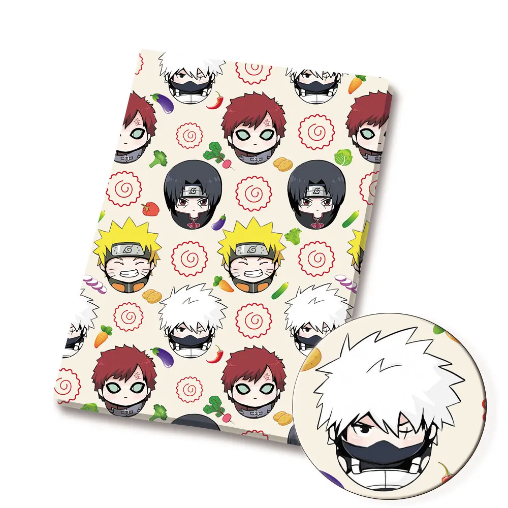 Baby Clothing Quilt - Tecido Estampado Naruto Anime para Costura