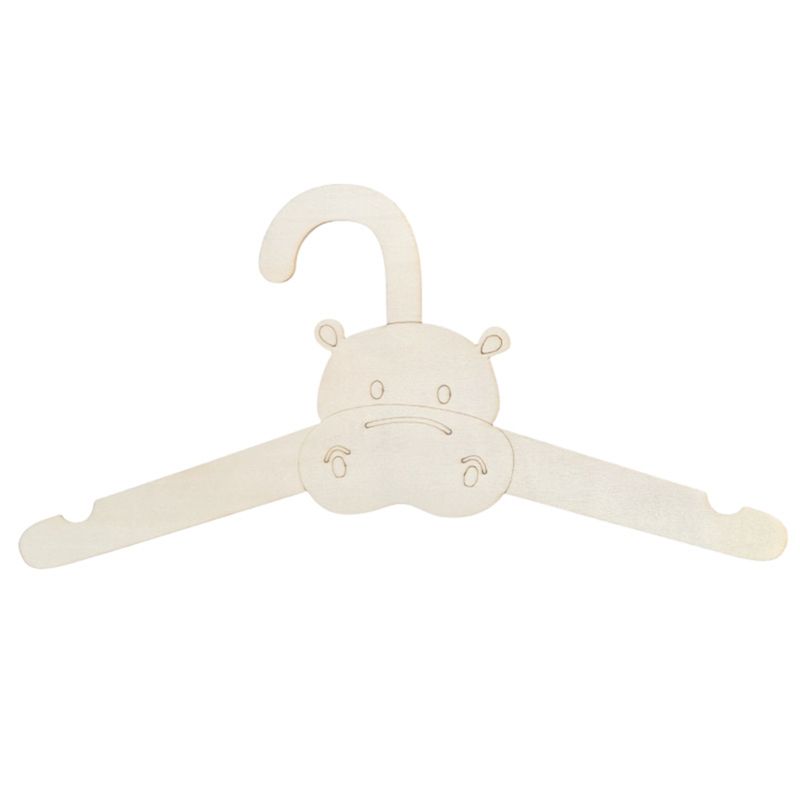 Baby Clothing Hanging Rack - ABJI-20PCS Cabideiro de Parede de Madeira