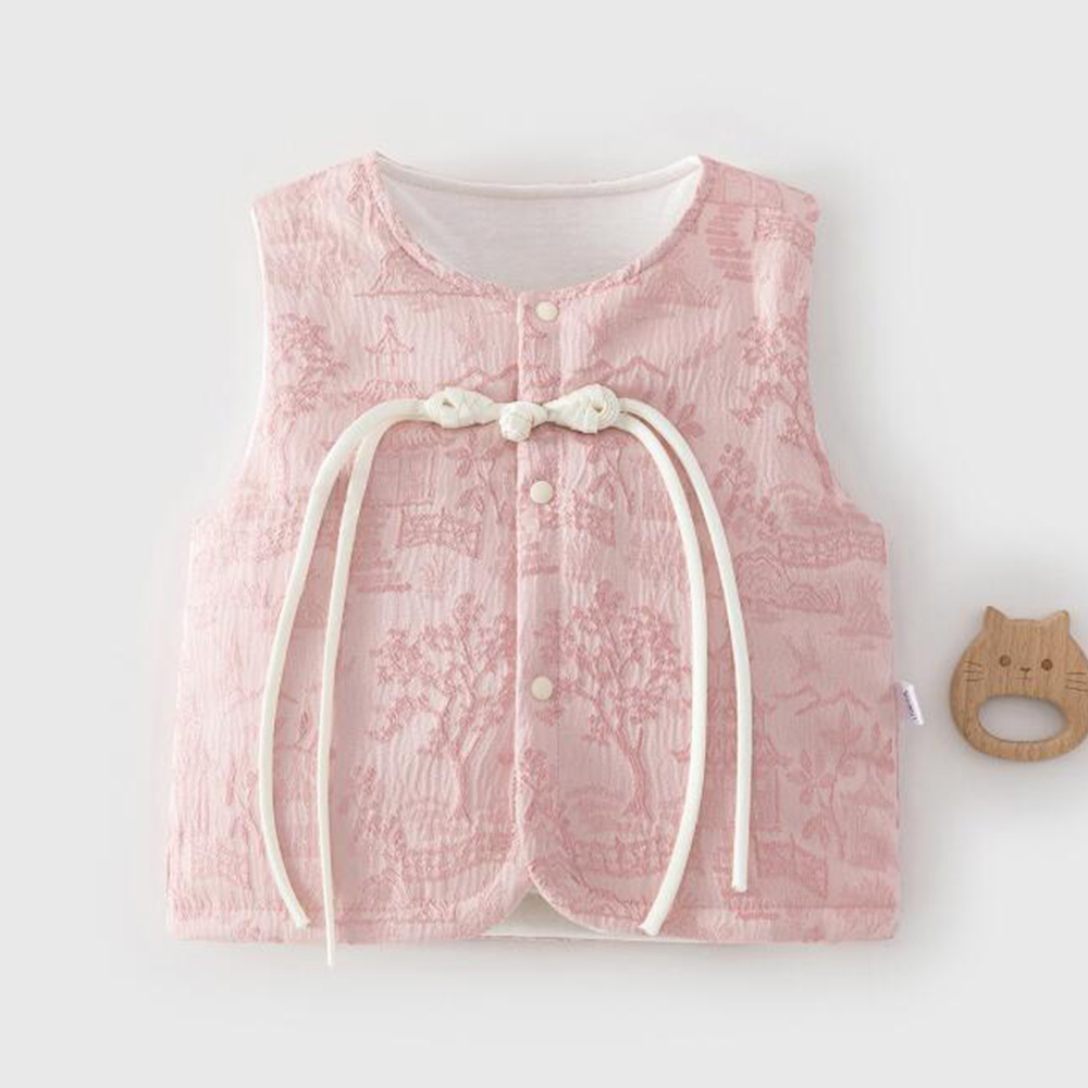 Baby Clothing Quilt - Bebê ano novo chinês colete acolchoado