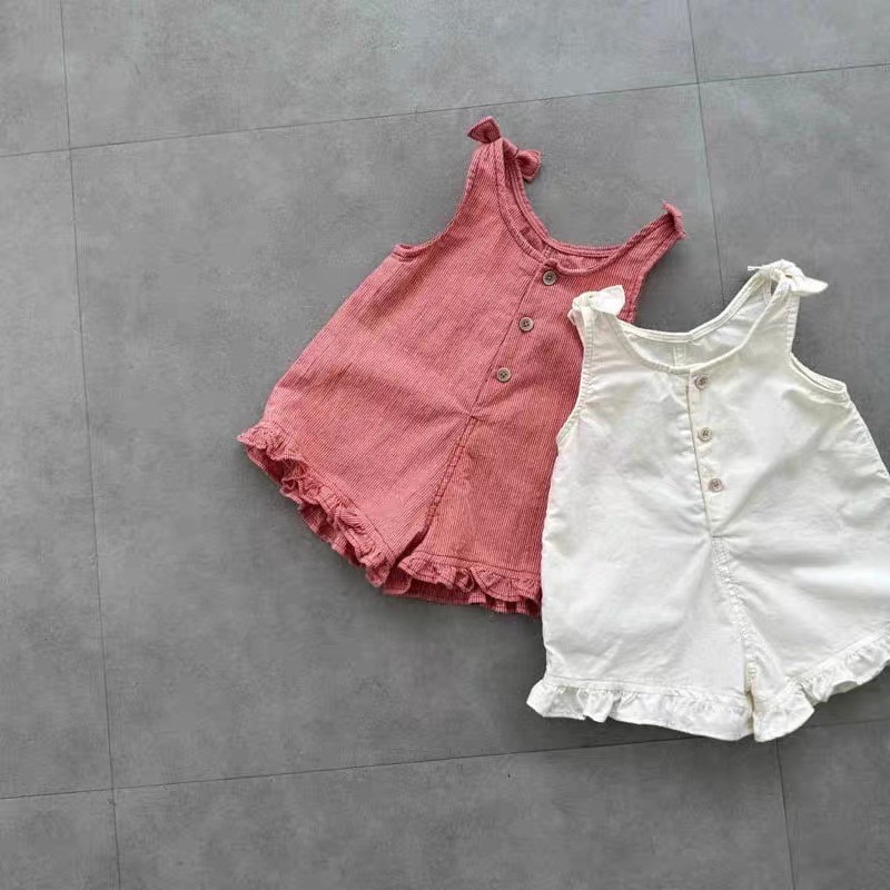 Baby Clothing Discount - Macacão de Verão para Meninas com