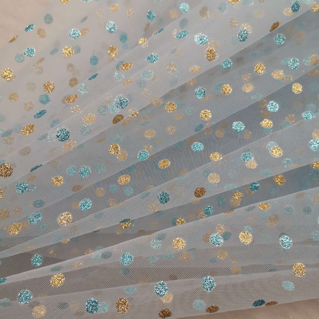 Baby Clothing Organic - Tecido de Malha Estampado com Glitter