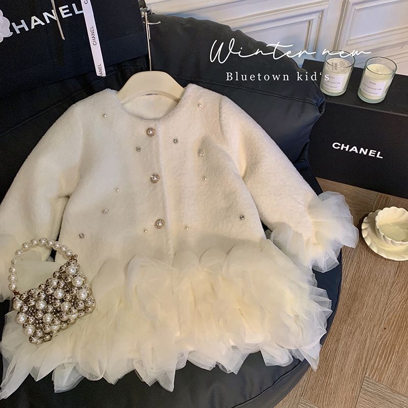 Casaco de malha de princesa pe - Baby Clothing Quilt avaliação e preço