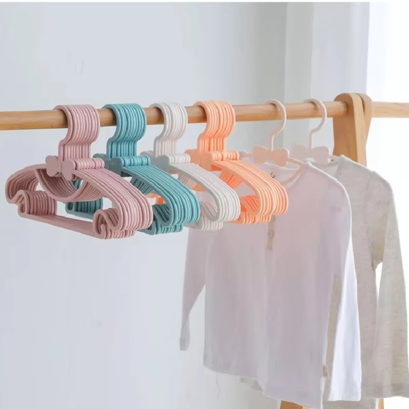 10 Peças Cabides de Plástico P - Baby Clothing Hanging Rack avaliação e preço