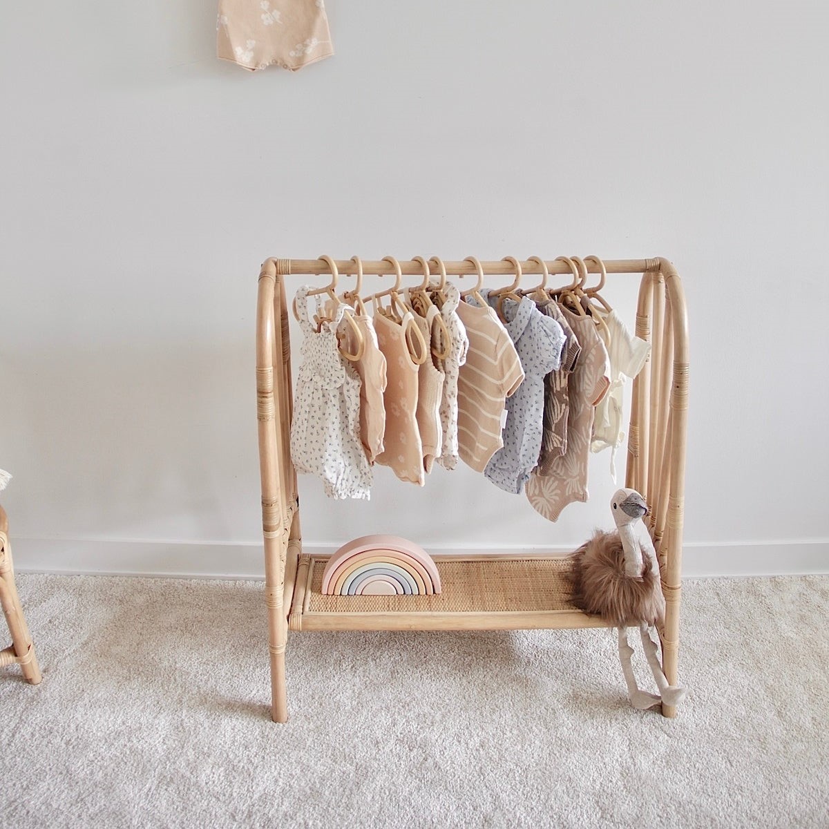Cabides pequenos decorativos,  - Baby Clothing Hanging Rack avaliação e preço