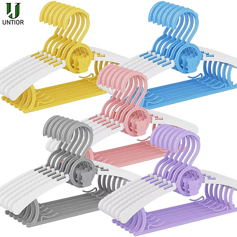 10 pacote antiderrapante cabid - Baby Clothing Hanging Rack avaliação e preço