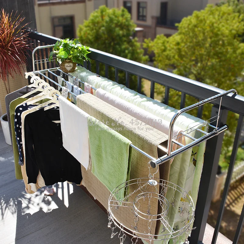Aço inoxidável Folding Clothin - Baby Clothing Hanging Rack avaliação e preço