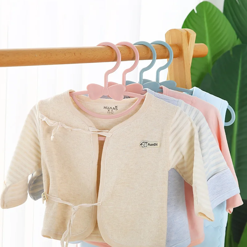 5-50 pçs cabides do bebê de pl - Baby Clothing Hanging Rack avaliação e preço