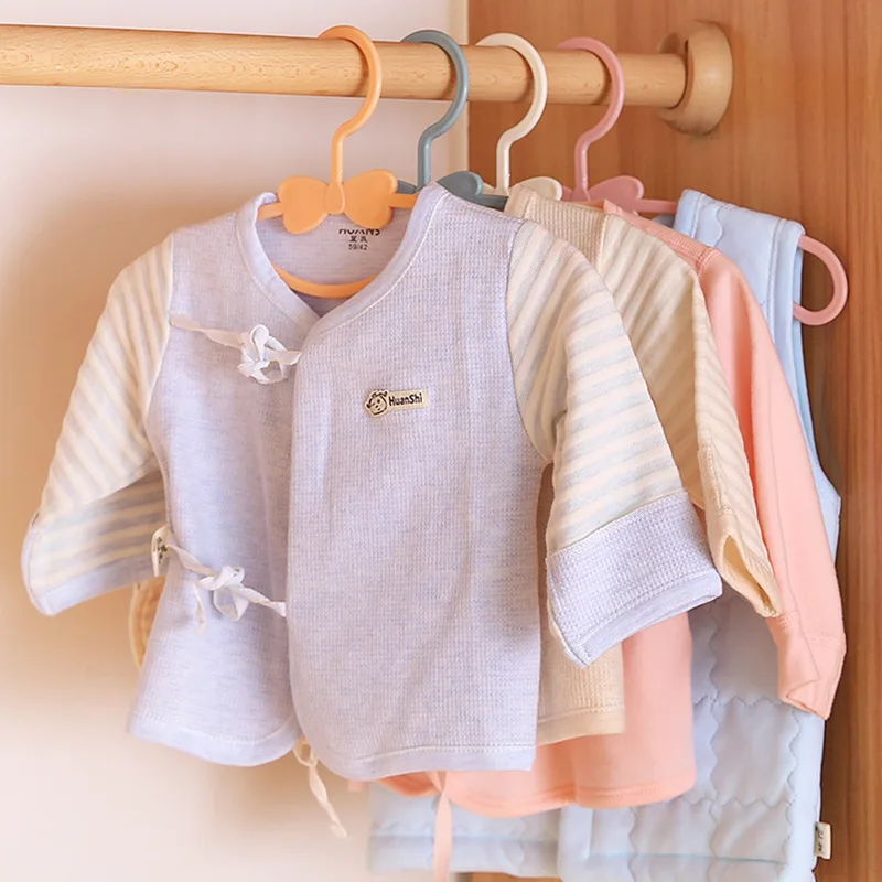 5-50 pçs cabides do bebê de pl - Baby Clothing Hanging Rack avaliação e preço